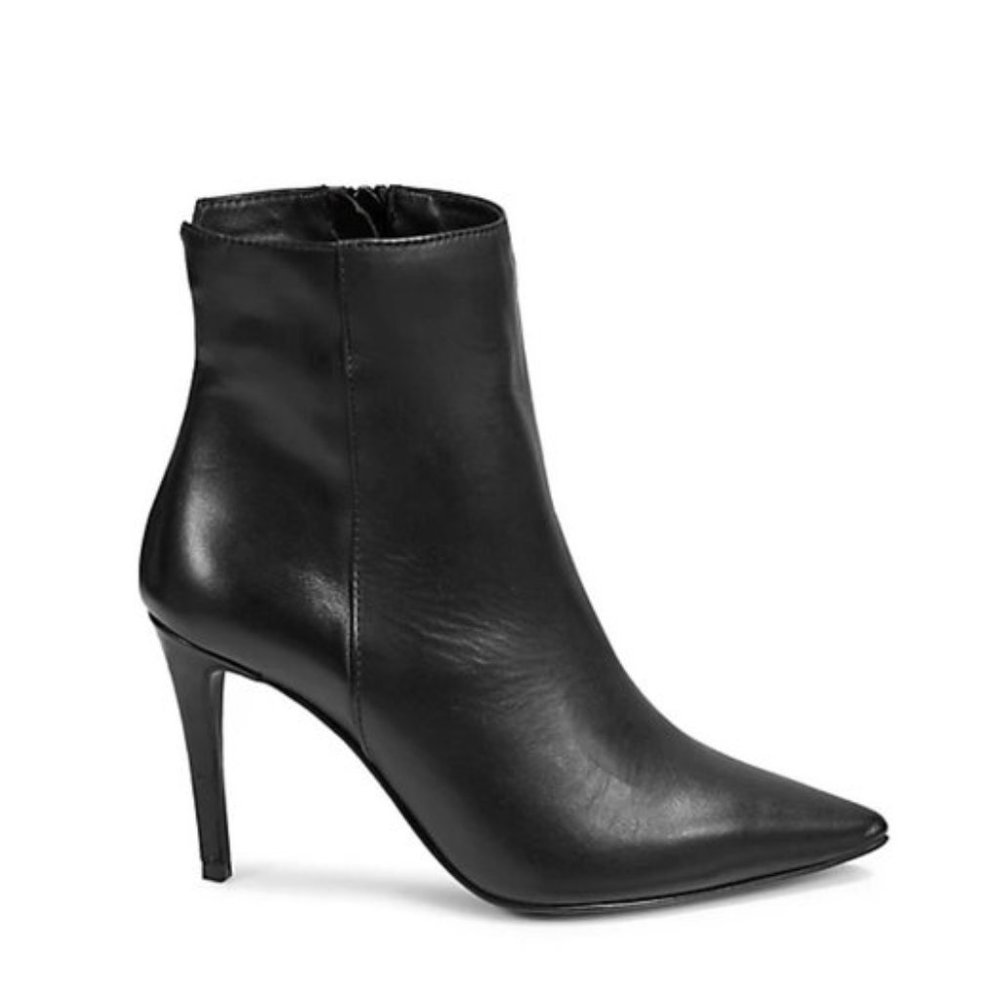SFW Pointed Leather Boots
